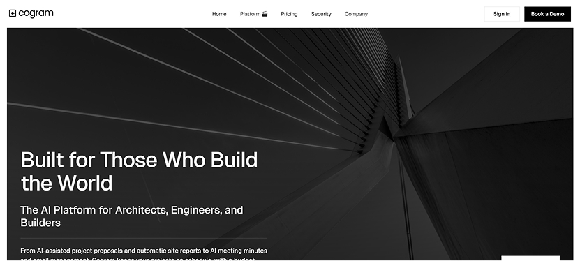 Cogram applying AI for Web Development to generate code from natural language, simplifying programming for developers.