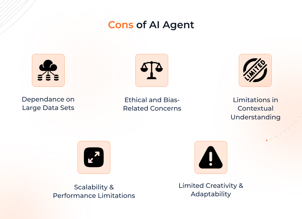 cons of ai agent cons of ai agent