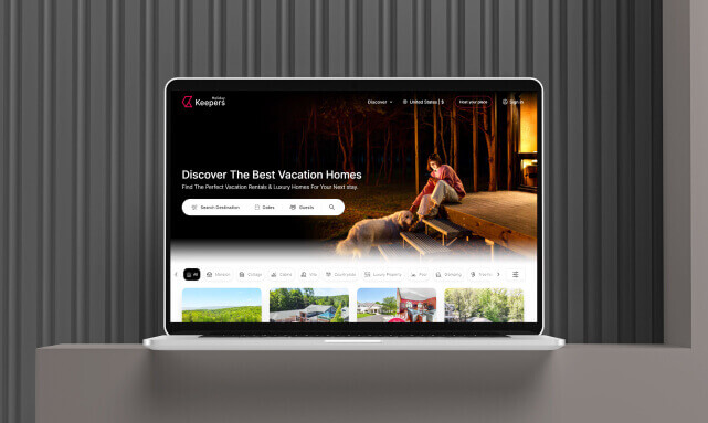 Holiday Keeper helps users discover and book luxury vacation homes and rentals through an intuitive travel platform.