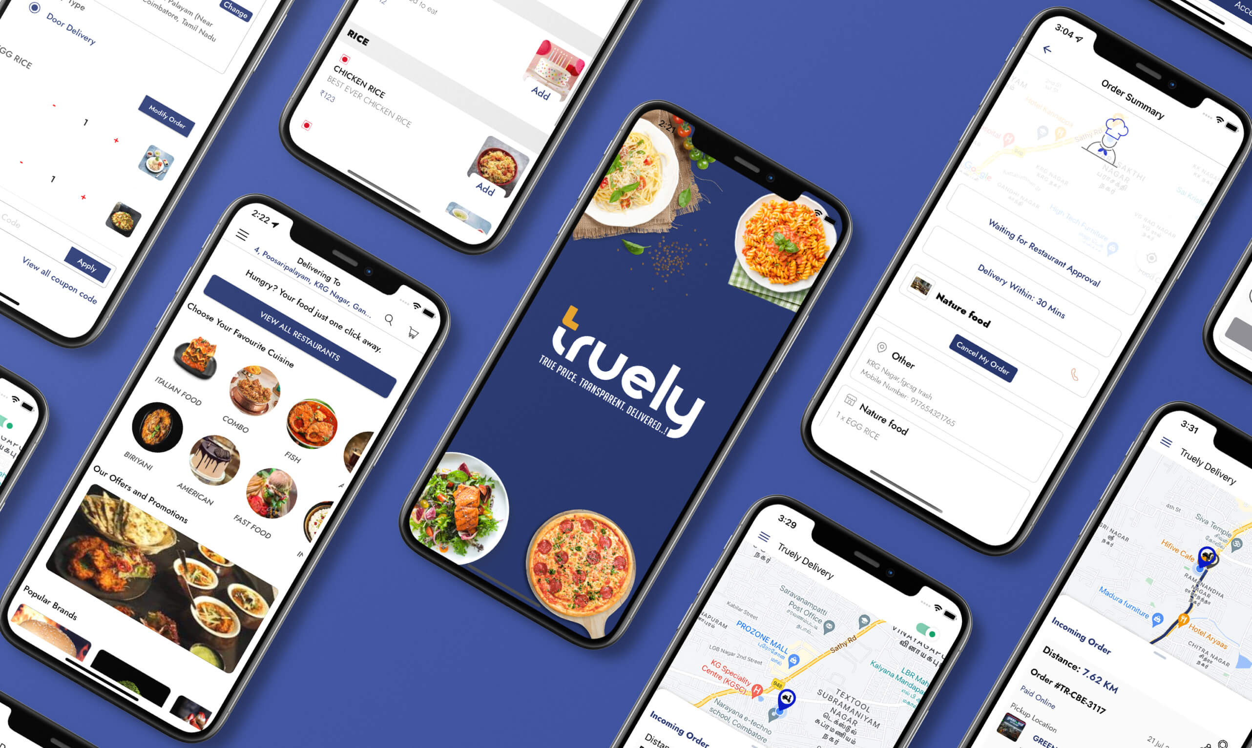 We built Truely, a food delivery app solution that boosts restaurant