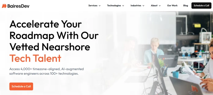 BairesDev Home Page
