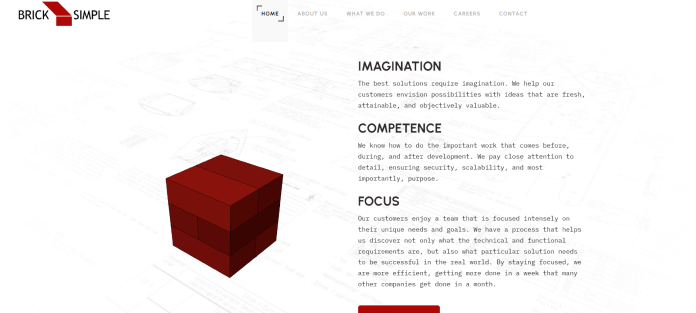 BrickSimple home page