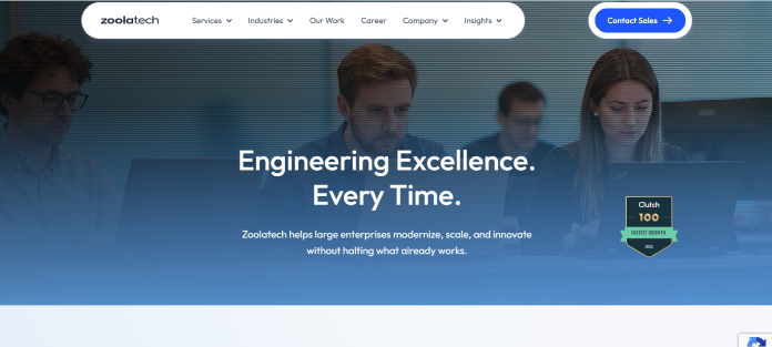 Zoolatech home page