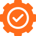 Reduced Operational Complexity Reduced operational complexity icon