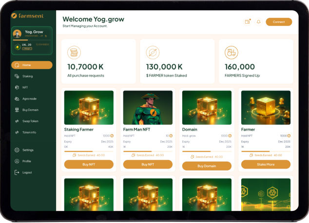 Admin dashboard module UI