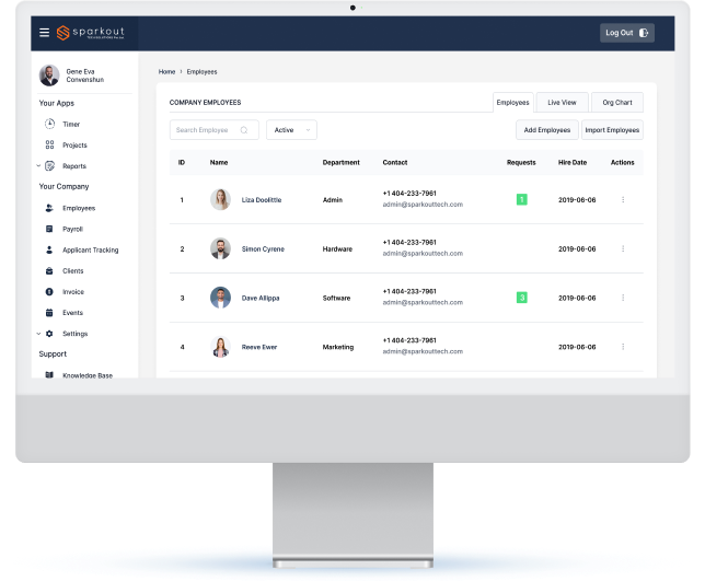 Employee management software solutions