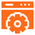 Work order and maintenance icon