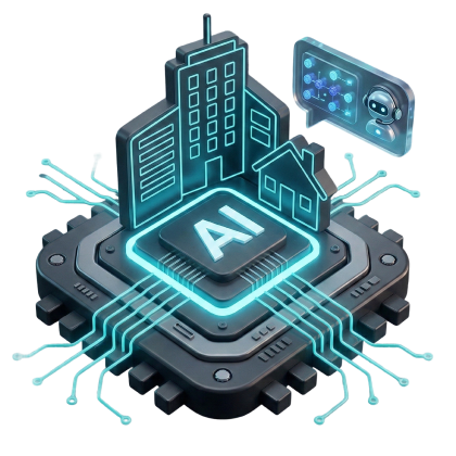 Real Estate AI Agent workflow diagram showing automated property data processing and deal management