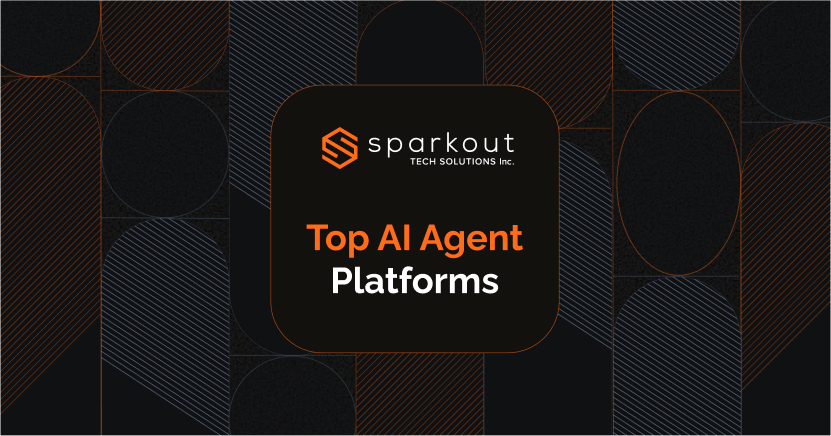 Illustration highlighting leading AI agent platforms in 2025, showcasing innovations in automation and intelligent solutions.
