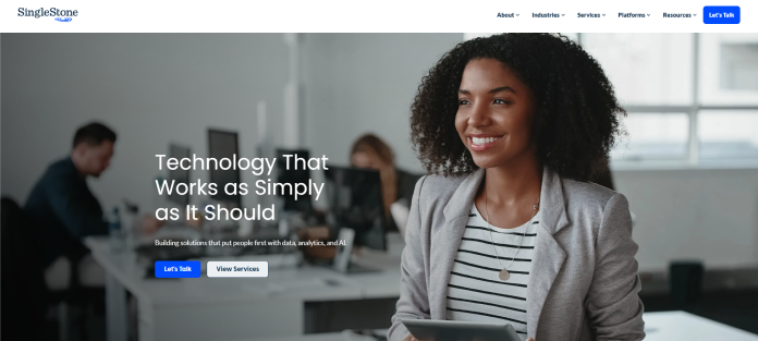 SingleStone enterprise application modernization company overview