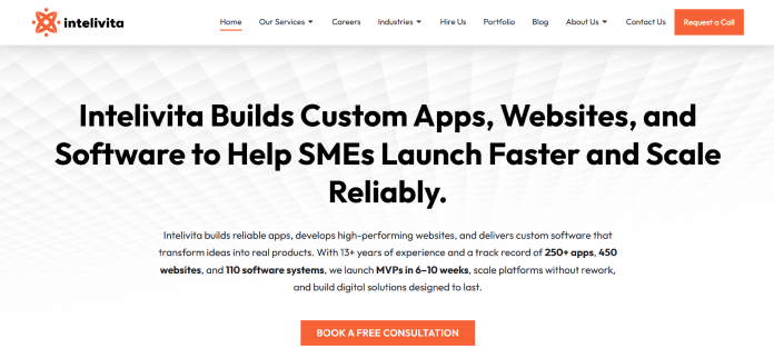 Intelivita Home Page