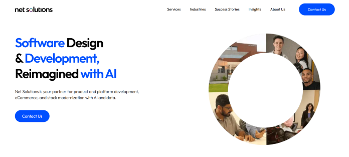 Net Solutions Home Page