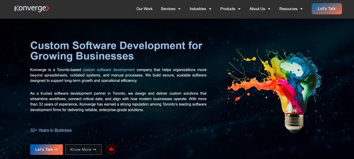 Konverge Digital SolutionsHome Page