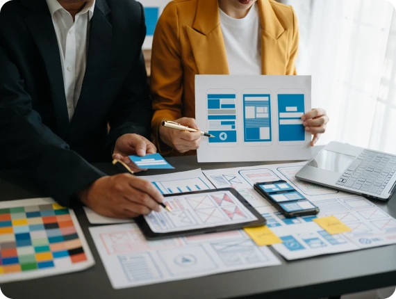 UI UX strategy consulting planning visual