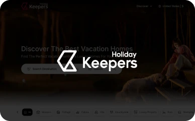 HolidayKeepers Booking UX Design HolidayKeepers vacation rental booking UX design