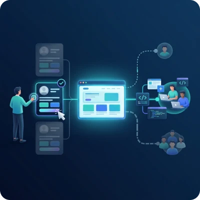 white label web development hiring models
