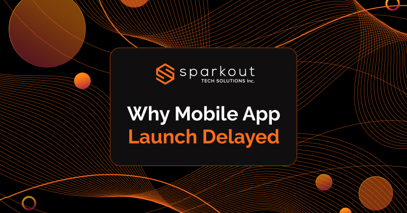 Illustration showing project managers planning recovery strategies for a Mobile App Launch Delayed, focusing on overcoming missed deadlines and improving app development timelines