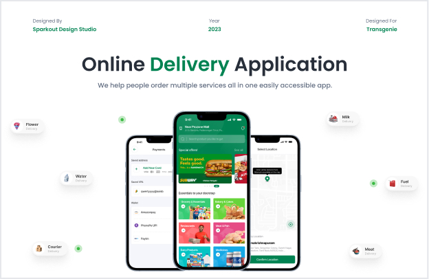 Online Delivery Application